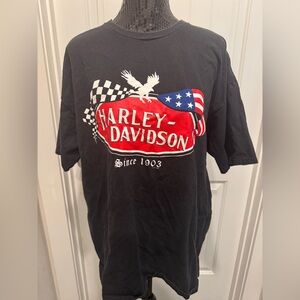 Harley-Davidson Black Graphic T-Shirt men’s XL Maryland B